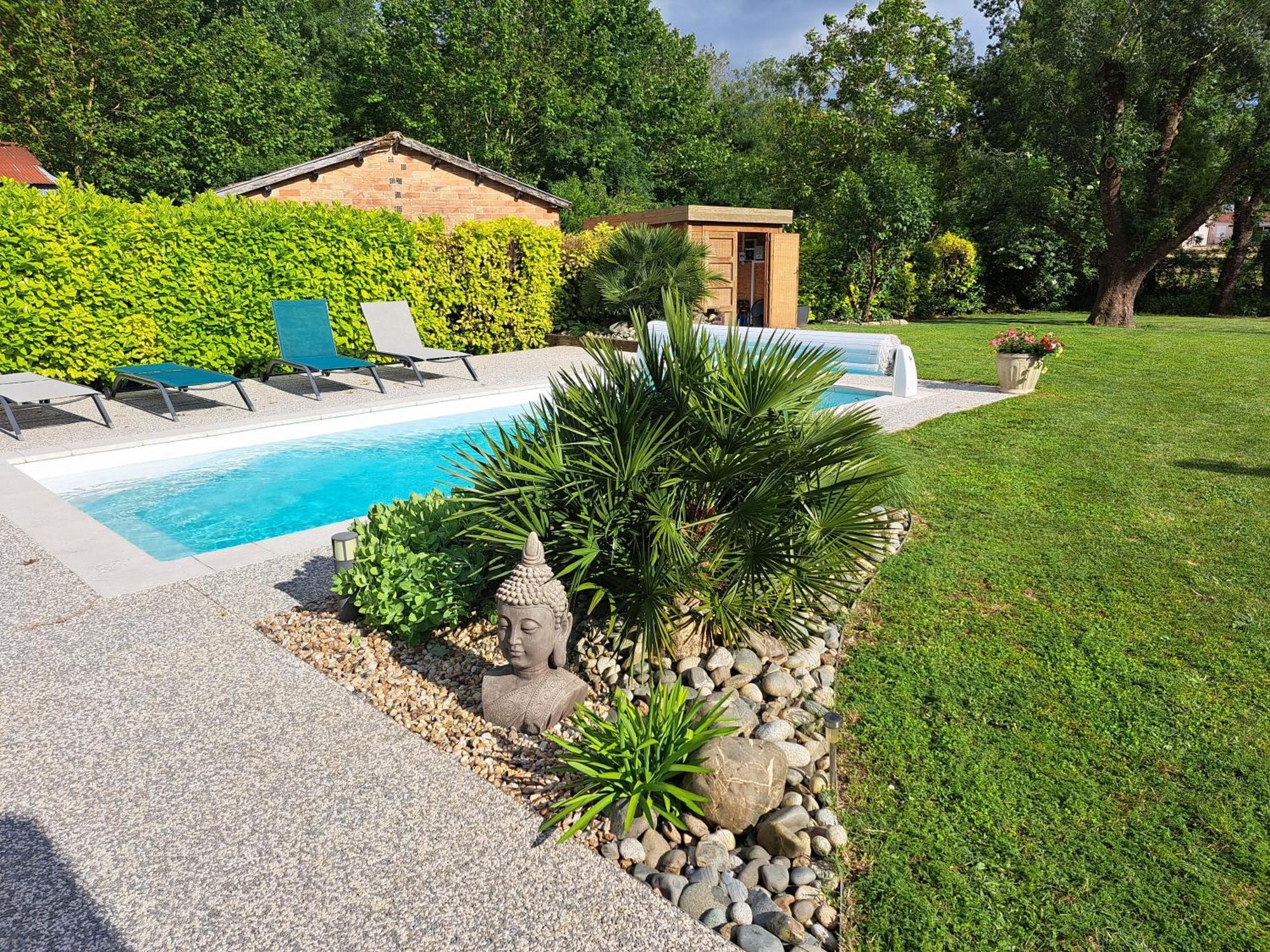 Chambre D Hote La Riviere 45M2 Jardin Et Piscine Aigrefeuille-d'Aunis Экстерьер фото